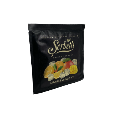 Тютюн Serbetli Orange Mango Ice (Апельсин Манго Лід, 100 г)