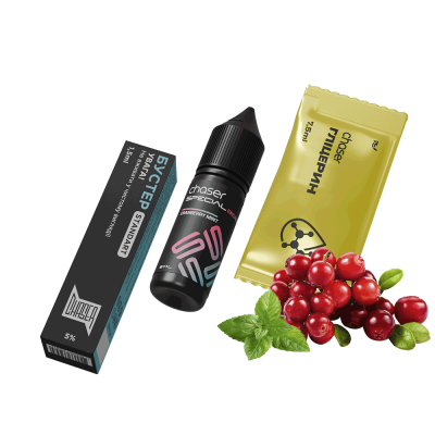 Набір для самозамішування Chaser Special Berry Cranberry Mint (Журавлина М'ята, 50 мг, 15 мл)