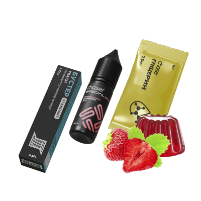 Набір для самозамішування Chaser Special Berry Strawberry Jelly (Полуничне Желе, 65 мг, 15 мл)