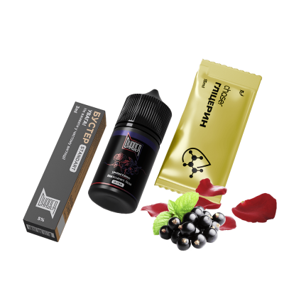 Набір для самозамішування Chaser Black Blackcurrant Rose Ultra (Смородина Троянда, 50 мг, 30 мл)