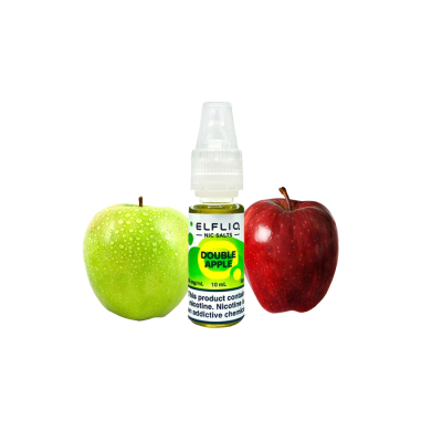 Жидкость Elfliq Double Apple (Двойное яблоко, 50 мг, 10 мл)