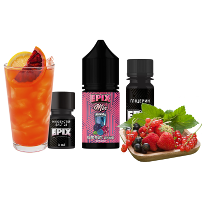 Набір для самозамішування Epix Forest Fruits Lemonade (Лимонад з лісових ягід, 25 мг 30 мл)