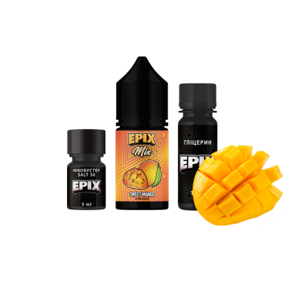 Набір для самозамішування Epix Sweet Mango (Солодке манго, 50 мг 30 мл)