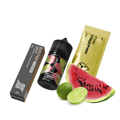 Набір для самозамішування Chaser Lux Watermelon Lime (Кавун Лайм, 50 мг, 30 мл)