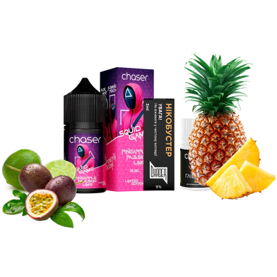 Набір для самозамішування Chaser Trends Pineapple Passion Lime (Ананас Маракуйя Лайм, 50 мг, 30 мл)