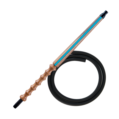 Мундштук для кальяну з дерева Karma Hookah Line Blue Sky + шланг Soft Touch (Блакитний) 26803 Мундштук для кальяну з дерева Karma Hookah Line Blue Sky + шланг Soft Touch (Блакитний)