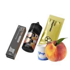 Набір для самозамішування Chaser Lux Peach Yogurt (Персик Йогурт, 65 мг, 30 мл)