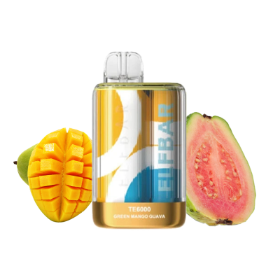 Elf Bar TE6000 Green Mango Guava (Зелене Манго Гуава) Одноразовий POD