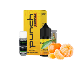 Набір для самозамішування Punch Neon Sour Mandarin (Кислий Мандарин, 50 мг, 30 мл)