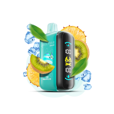 Elf Bar Raya D3 25000 Kiwi Pineapple Ice (Киви Ананас Лёд) Одноразовый POD