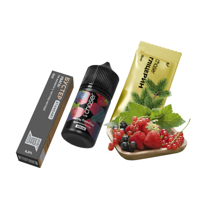 Набір для самозамішування Chaser Lux Berry Needles Ultra (Ягоди Ялинка, 65 мг, 30 мл)