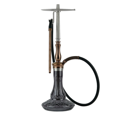 Кальян Oduman Sahra Black Glass Bronze Body (Бронзовый, полный комплект)