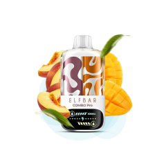 Elf Bar Combo Pro 30000 Peach & Triple Mango (Персик та Потрійне Манго) Одноразовий POD Elf Bar Combo Pro 30000 Peach & Triple Mango (Персик та Потрійне Манго) Одноразовий POD