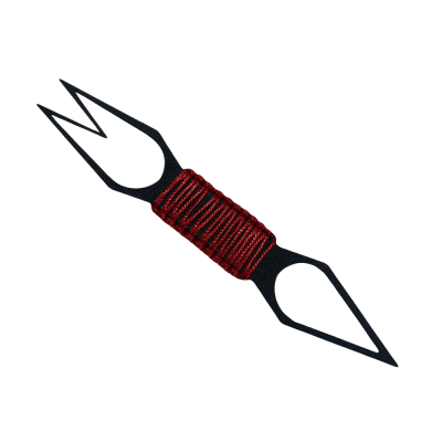 Шило-вилка Tenarat Black Red (Чорний Червоний)