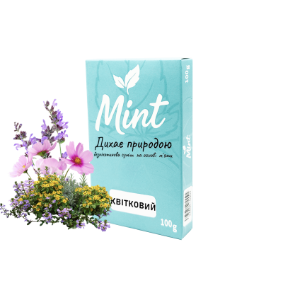 Кальянна суміш Mint Квітковий Мікс (100 г)