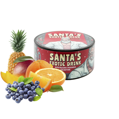Табак Unity Santa’s Exotic Drink (Апельсин Голубика Экзотик, 100 г)