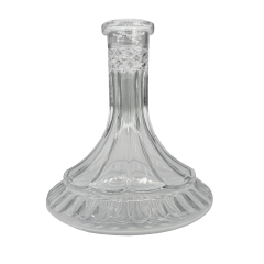 Колба для кальяну Craft Crystal v2.0 (Розмір L, Прозора, товстостінна)