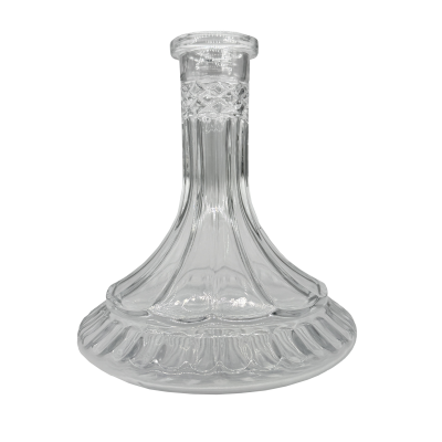 Колба для кальяну Craft Crystal v2.0 (Розмір L, Прозора, товстостінна)
