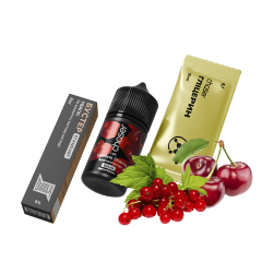 Набір для самозамішування Chaser Lux Currant Cherry Limited (Порічка Вишня, 50 мг, 30 мл) Набір для самозамішування Chaser Lux Currant Cherry Limited (Порічка Вишня, 50 мг, 30 мл)