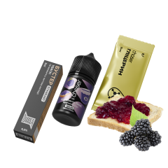 Набір для самозамішування Chaser Lux Blackberry Toast Limited (Тост з ожиною, 65 мг, 30 мл)