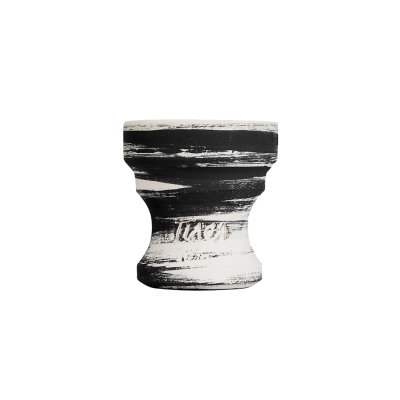 Глиняна чаша Tiaga Flash Light Black White (Чорно-білий)