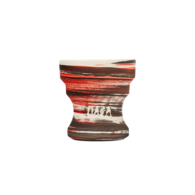 Глиняна чаша Tiaga Flash Light Black Red (Чорно-червоний)