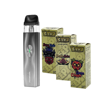 Комплект Vaporesso XROS 4 Mini та стартовий набір рідин 27618 Комплект Vaporesso XROS 4 Mini та стартовий набір рідин
