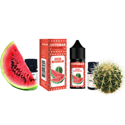 Набір для самозамішування Octobar Fresh & Sour HARD Cactus Watermelon (Кактус Кавун, 65 мг, 30 мл)