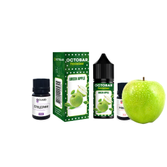 Набір для самозамішування Octobar Fresh & Sour HARD Green Apple (Зелене Яблуко, 65 мг, 30 мл)