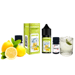 Набір для самозамішування Octobar Fresh & Sour HARD Lemon Soda (Лімонна Сода, 65 мг, 30 мл)