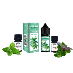 Набір для самозамішування Octobar Fresh & Sour HARD Mint Basil (М'ята Базилік, 65 мг, 30 мл)