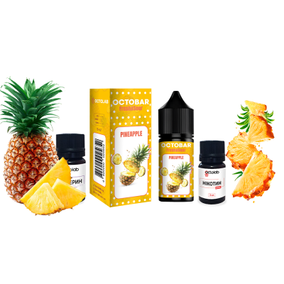 Набір для самозамішування Octobar Fresh & Sour HARD Pineapple (Ананас, 65 мг, 30 мл)