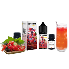 Набір для самозамішування Octobar Prime Berry Juice (Малина Червона Смородін, 50 мг, 30 мл)