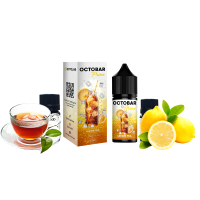 Набір для самозамішування Octobar Prime HARD Lemon Tea (Лімонний Чай, 65 мг, 30 мл)