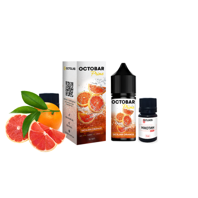 Набір для самозамішування Octobar Prime HARD Sicilian Orange (Сицилійський Апельсин, 65 мг, 30 мл)