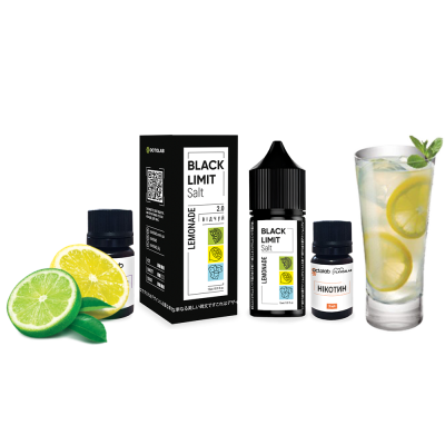 Набір для самозамішування Black Limit Salt Lemonade (Лимонад, 50 мг, 30 мл)