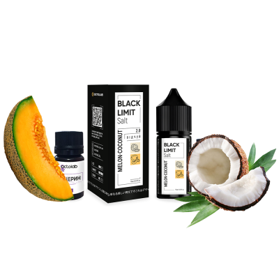 Набір для самозамішування Black Limit Salt Melon Coconut (Диня Кокос, 50 мг, 30 мл)
