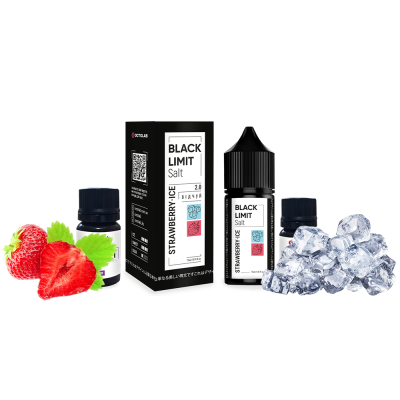 Набір для самозамішування Black Limit Salt HARD Strawberry Ice (Полуниця Лід, 65 мг, 30 мл)