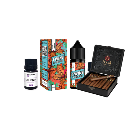Набір для самозамішування Twins Good Tobacco (Тютюн, 50 мг, 30 мл)