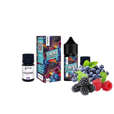 Набір для самозамішування Twins HARD Top Berries (Ягоди, 65 мг, 30 мл)