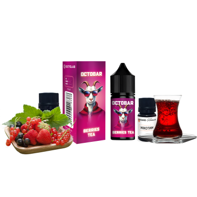 Набір для самозамішування Octobar NFT Berries Tea (Ягідний Чай, 50 мг, 30 мл)