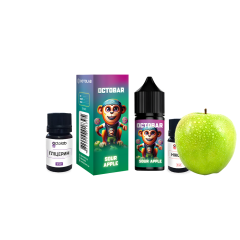 Набір для самозамішування Octobar NFT HARD Sour Apple (Кисле Яблуко, 65 мг, 30 мл)