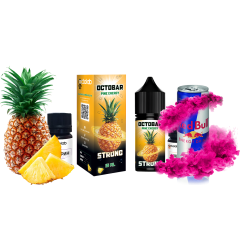 Набір для самозамішування Octobar Strong Pine Energy (Ананас Енергетик, 50 мг, 30 мл)