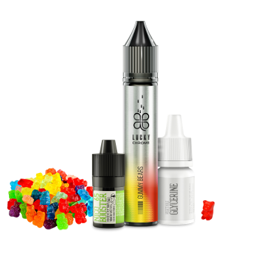 Набір для самозамішування Lucky Chrome Gummy Bears (Жалейні Ведмедики, 65 мг, 30 мл)