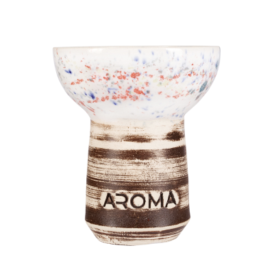 Глиняная чаша Aroma Sierra Glaze White/Red (Бело-красный)