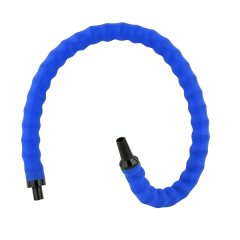 Геймерський шланг для кальяну Blue (Синій), що гнуться.