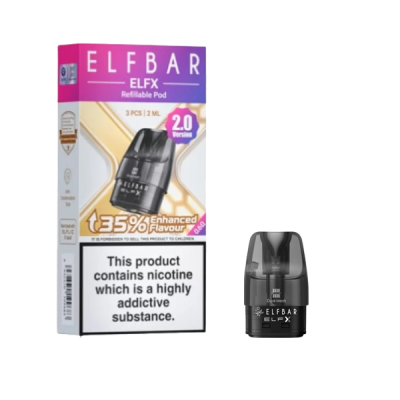 Картридж Elf Bar ELFX V2 Dual Mesh 0.6 Ом 2 мл Картридж Elf Bar ELFX V2 Dual Mesh 0.6 Ом 2 мл