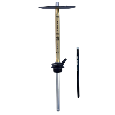 Кальян Trumpet Hookah Empire Gold (золотистий, базовий комплект)