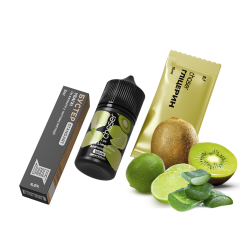 Набір для самозамішування Chaser Lux Kiwi Aloe Lime (Ківі Алое Лайм, 65 мг, 30 мл)