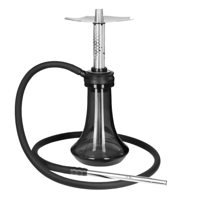 Кальян Embery MiniMONO 3.1 Silver Black (металік, базовий комплект)